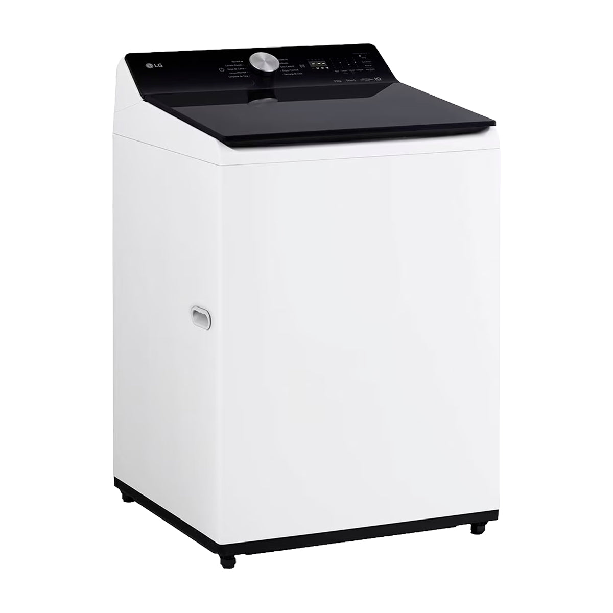LG Lavadora Automática Inverter Direct Drive de Carga Superior | AI DD | ThinQ | 6 Motion DD | TurboWash | 23kg | Blanco
