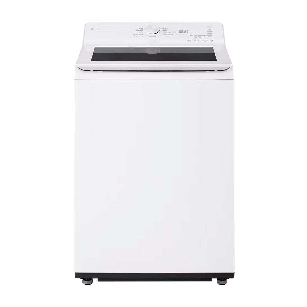 LG Lavadora Automática Inverter Direct Drive de Carga Superior | AI DD | ThinQ | 6 Motion DD | TurboWash | 25kg | Blanco