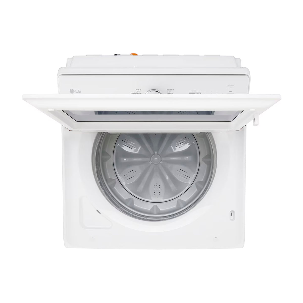 LG Lavadora Automática Inverter Direct Drive de Carga Superior | AI DD | ThinQ | 6 Motion DD | TurboWash | 25kg | Blanco