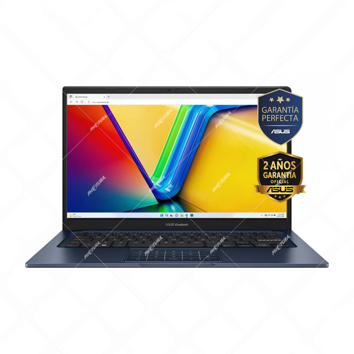 ASUS Vivobook Laptop 14" FHD, Intel Core i5-120U, 8GB+8GB RAM, 512GB SSD, Audio SonicMaster, Windows 11 Home | Azul