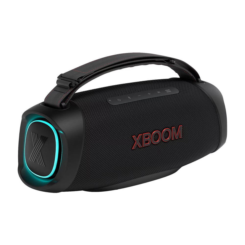 LG XBOOM Go XG8T Bocina Portátil Bluetooth Waterproof | Sound Boost | Light Studio | 15H | IP67 | Negro