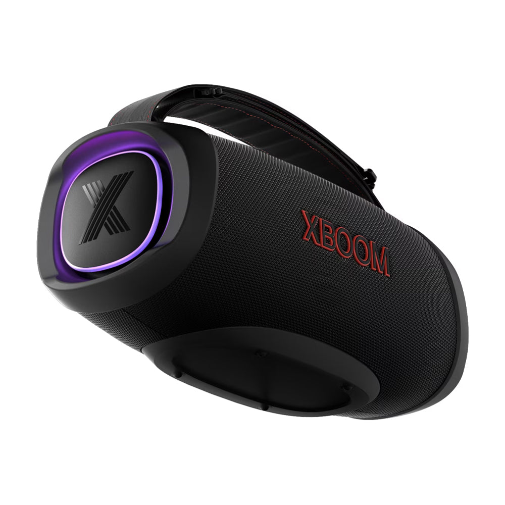 LG XBOOM Go XG8T Bocina Portátil Bluetooth Waterproof | Sound Boost | Light Studio | 15H | IP67 | Negro