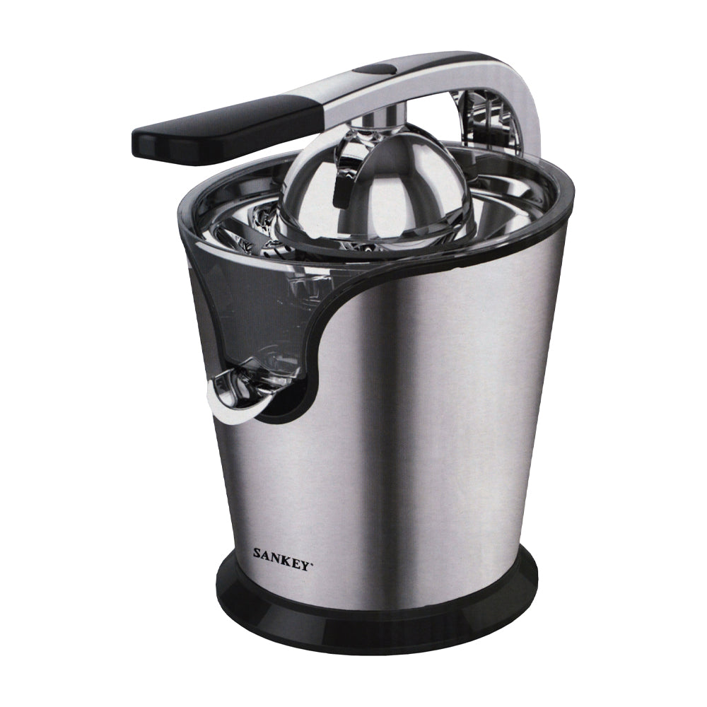 Sankey Exprimidor de Cítricos | Diseño Cilíndrico | Anti-Goteo | 160W | Plateado