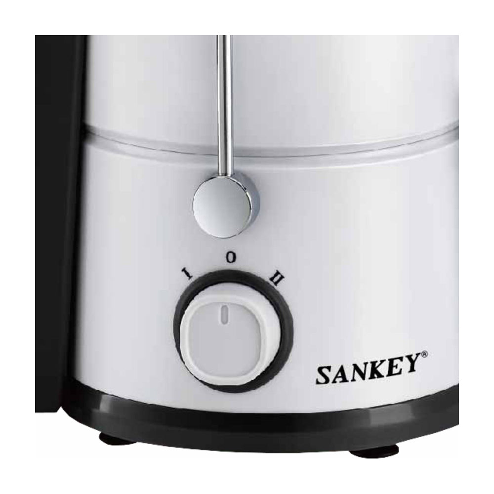Sankey Extractor de Jugo | 0.5L | Alta Potencia | Colector de Pulpa | 600W | Negro Plateado