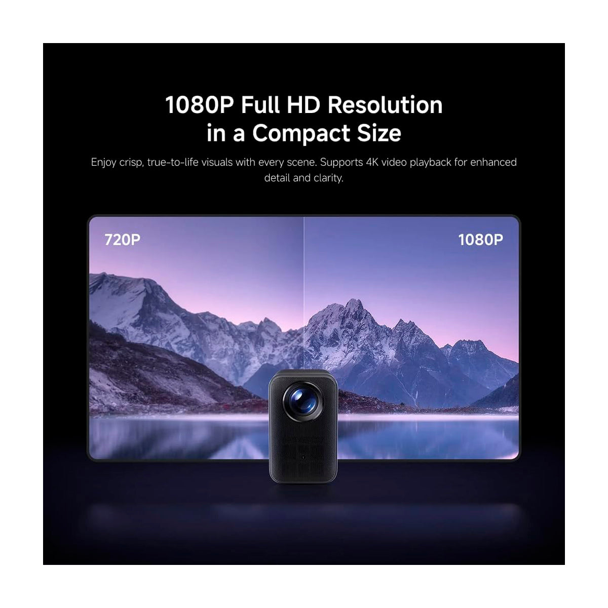 Xiaomi Smart L1 Pro Proyector | FHD | LCD | 400 Lúmenes | 40"-120" | 16:9 | Dolby Audio | WiFi | Bluetooth