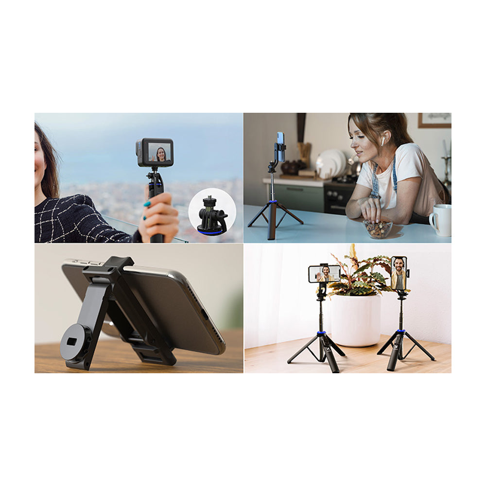 Xtech SnapFlex Selfie Stick de 36" | Para Smartphones y GoPro