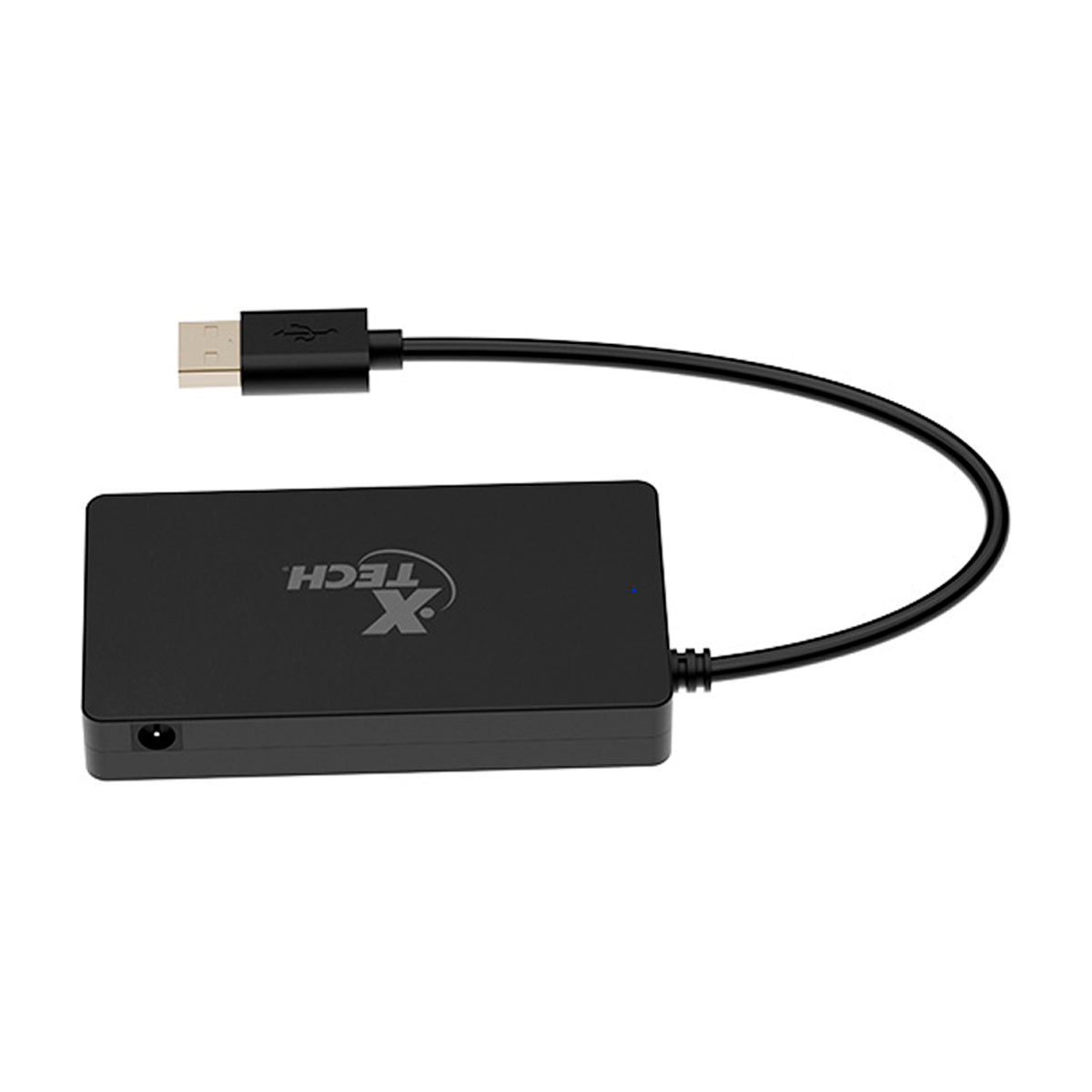 Xtech Adaptador USB 3.0 | 4 puertos | Negro
