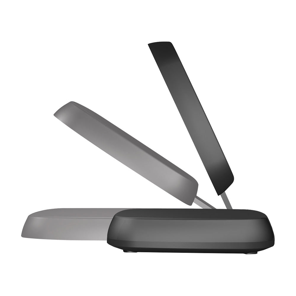 ZENS Cargador Inalámbrico para Celulares con Soporte Vertical | Negro