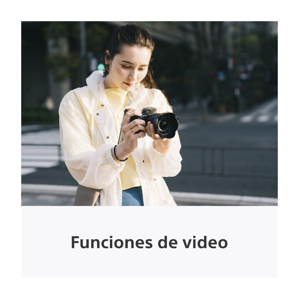 Sony ZV-E10 Alpha Cámara Digital Mirrorless con Lente 16-50mm OSS II | ZV-E10K