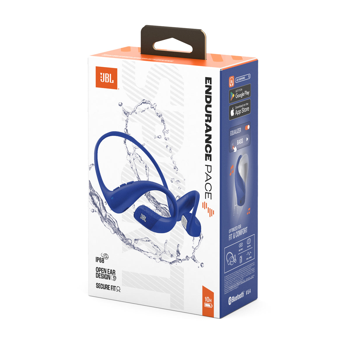 JBL Endurance Pace Audífonos Inalámbricos Bluetooth Deportivos | Azul