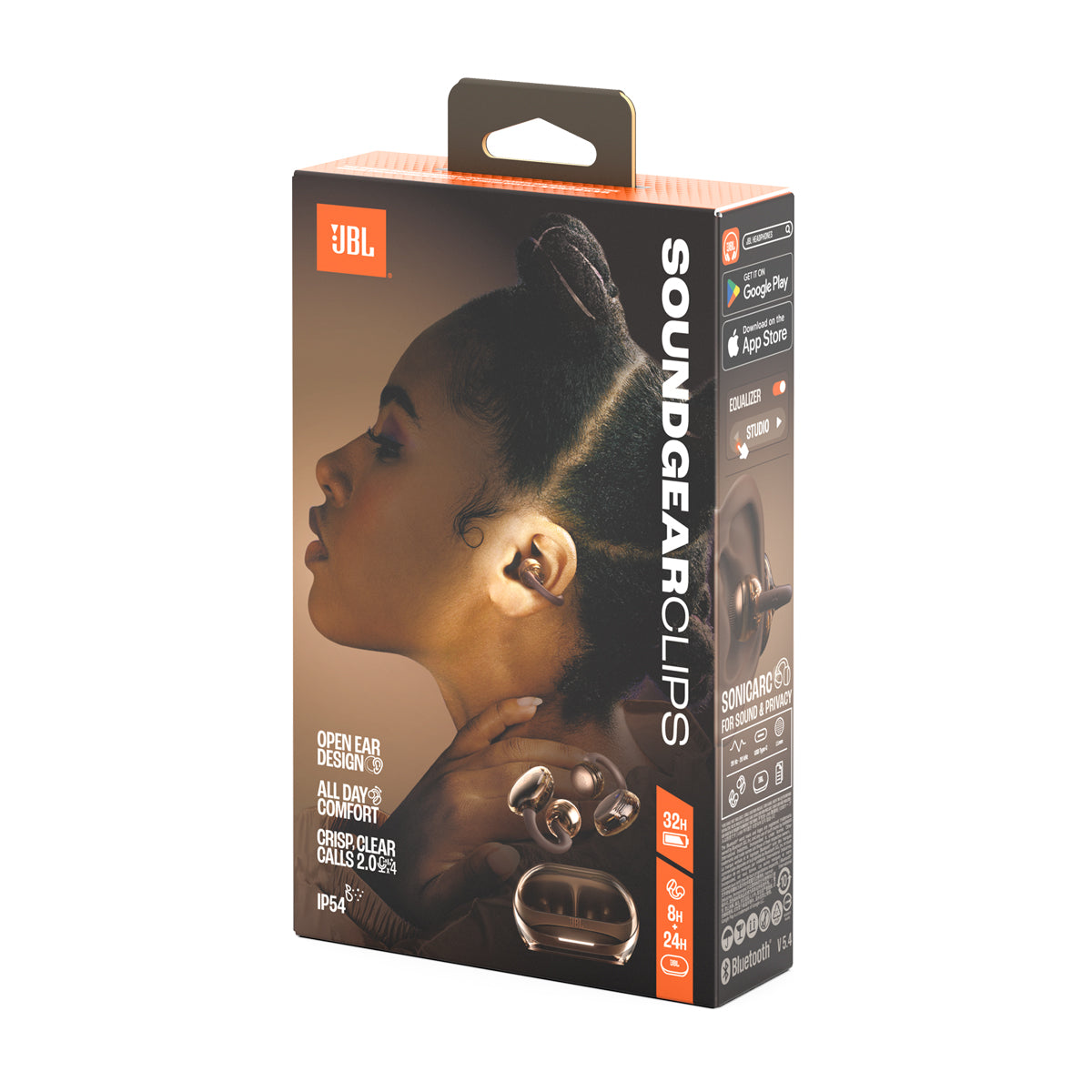 JBL Soundgear Clips True Wireless Audífonos Inalámbricos Bluetooth | Cobre