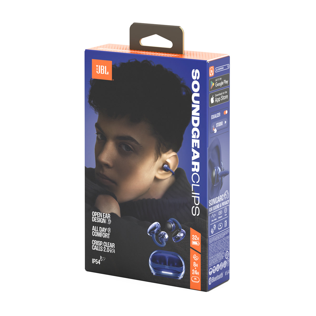 JBL Soundgear Clips True Wireless Audífonos Inalámbricos Bluetooth | Azul