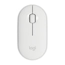 Logitech M350 Mouse Inalámbrico Pebble | Blanco