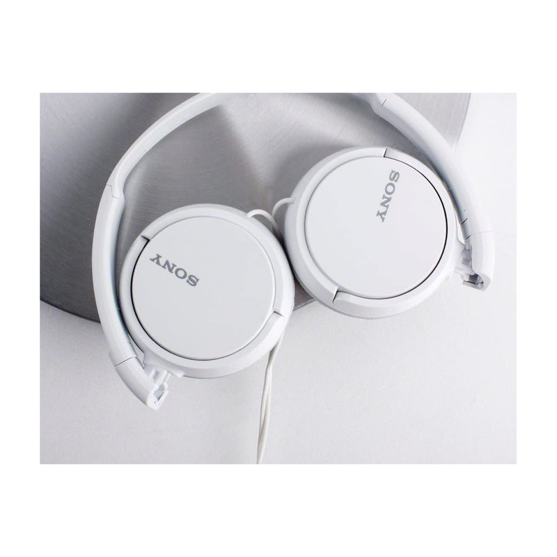 Sony MDR-ZX110 Audífonos On-Ear de Cable | Blanco