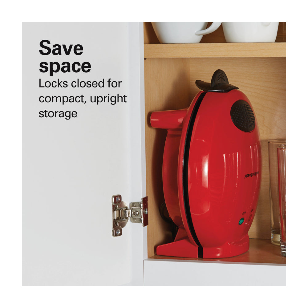 Hamilton Beach Maquina para hacer Quesadillas | 6 Piezas | 900W | Rojo