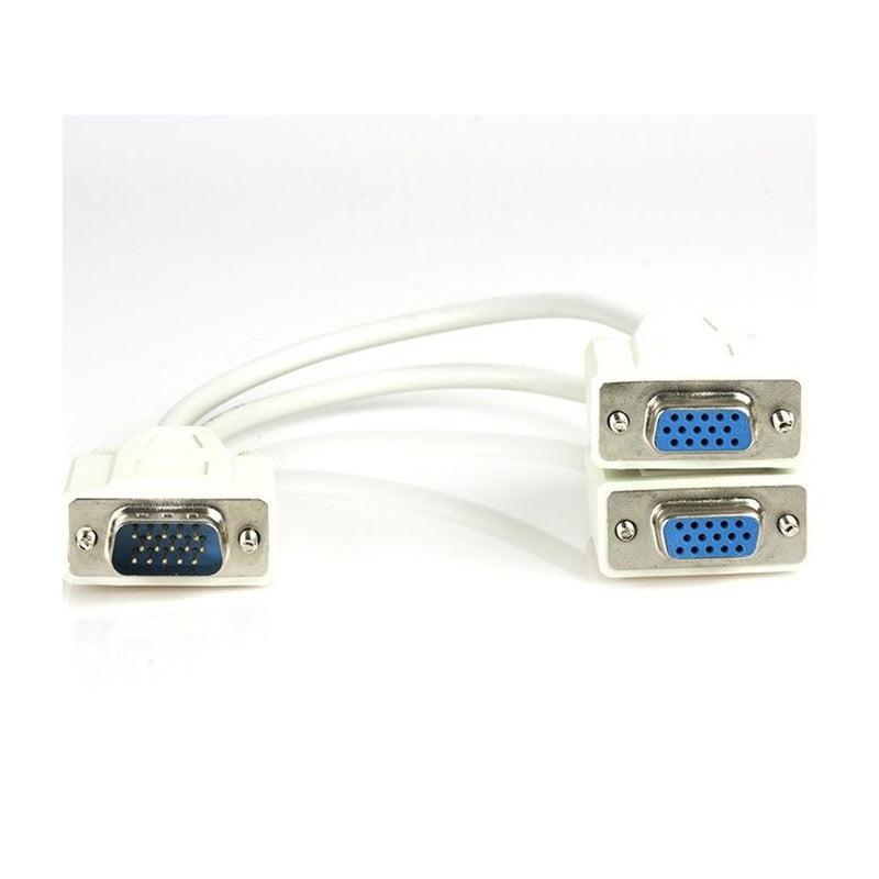 Xtech Cable Múltiple VGA macho a hembra | Blanco