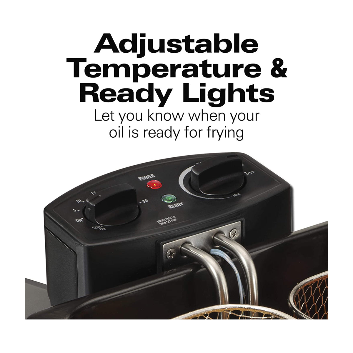 Hamilton Beach Freidora de Aceite de Inmersión | 12 Tazas | Profesional | Temporizador