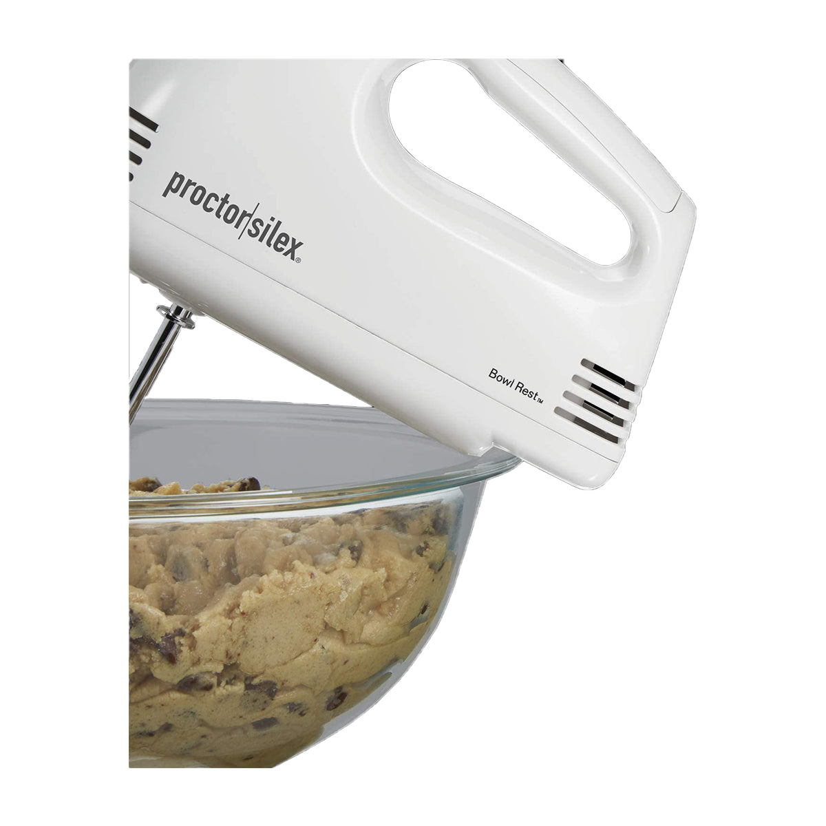Proctor Silex Easy Mix Batidora de Mano de 5 Velocidades | 100W | Blanco
