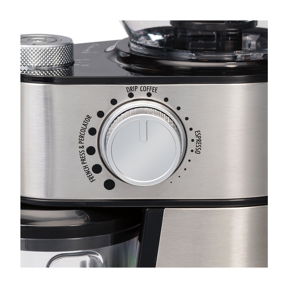 Hamilton Beach Molino de Café | 2 a 14 Tazas | 18 Configuraciones | Acero Inoxidable