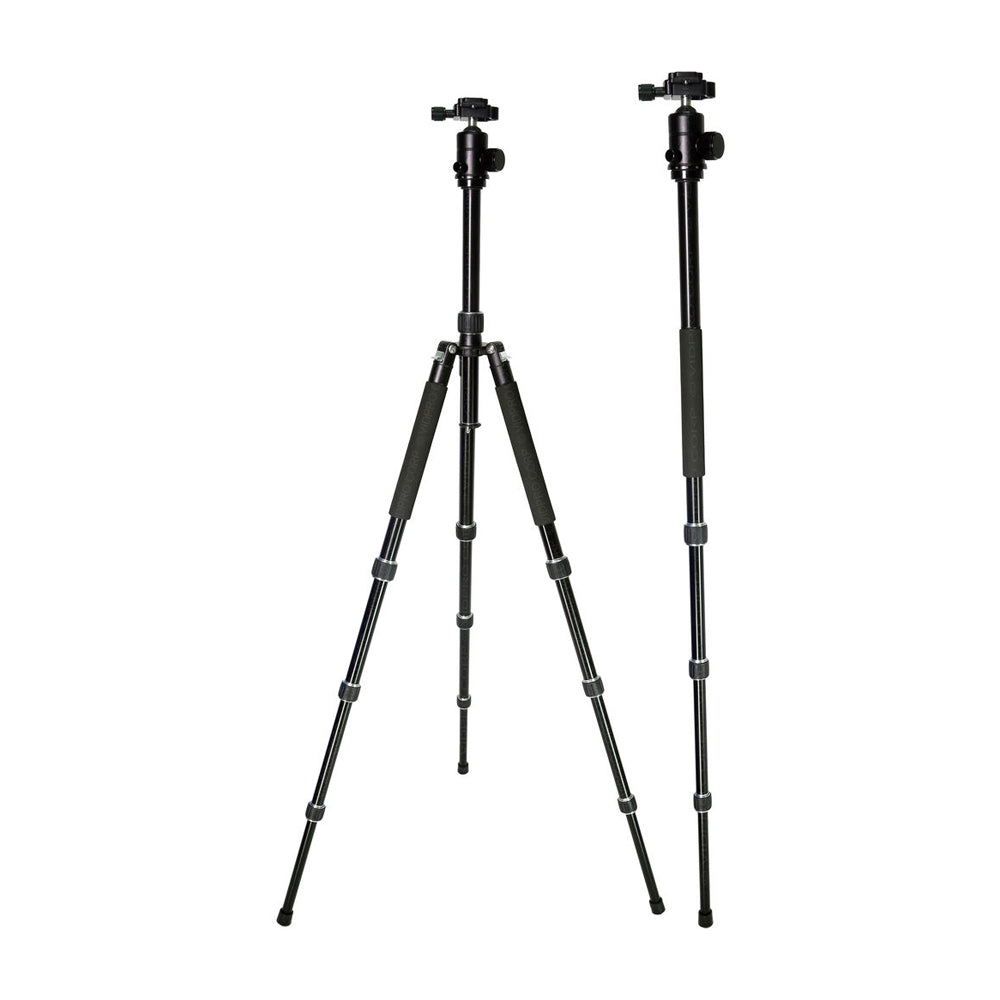 Vidpro VentureMaxx Trípode y Monopod Profesional 2-en-1 de 72"