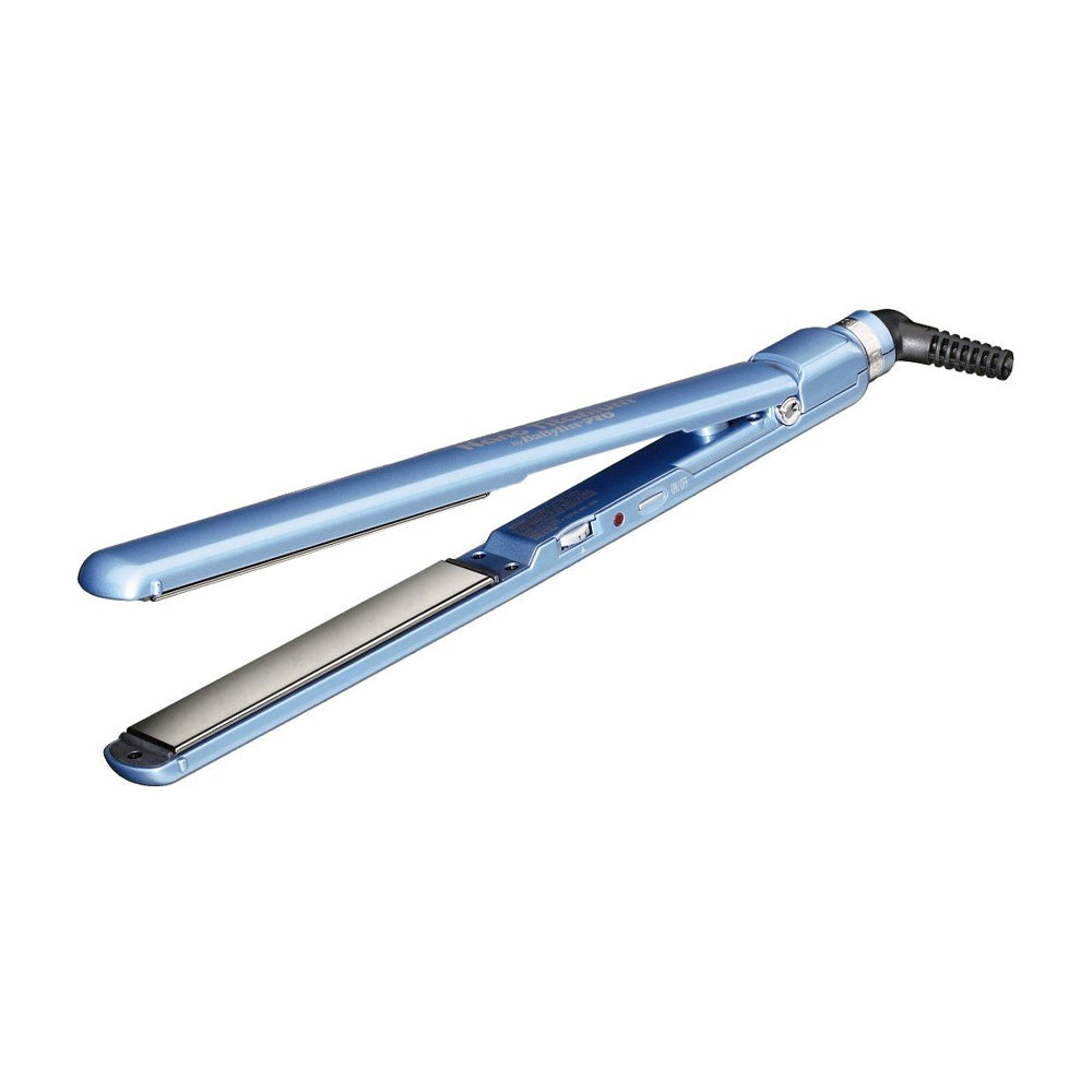 BaBylissPRO Plancha Alisadora para el Cabello | Nano Titanium | Ultra Delgada & Ultra Ligera | 1" | Azul
