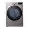 LG Secadora a Gas de Carga Frontal | Sensor Dry | Turbo Steam | Steam Sanitary | 22kg | Plateado