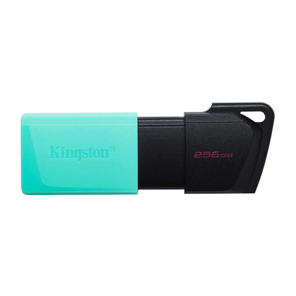 Kingston Memoria USB de 256GB | USB 3.2 | 100MB/s | Negro Teal