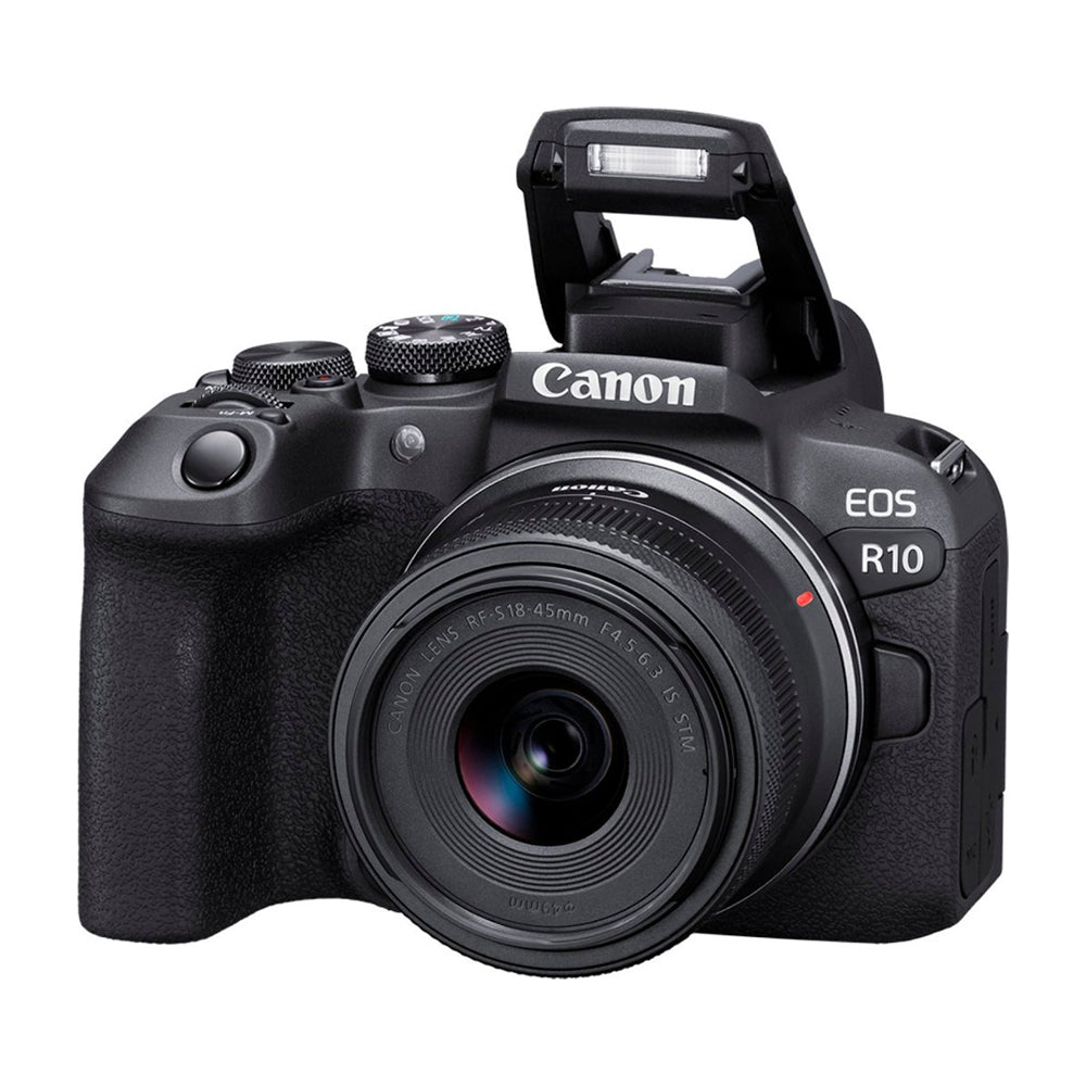 Canon EOS R10 Cámara Digital Mirrorless con Lente 18-45mm IS STM