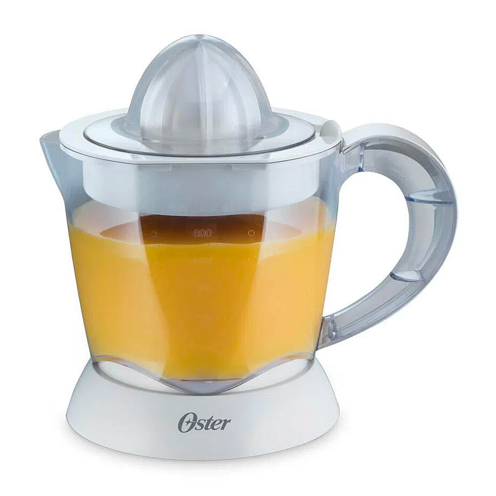 Oster Extractor de Jugo | 1L | Rotación Bidireccional | Arranque Automático | Blanco