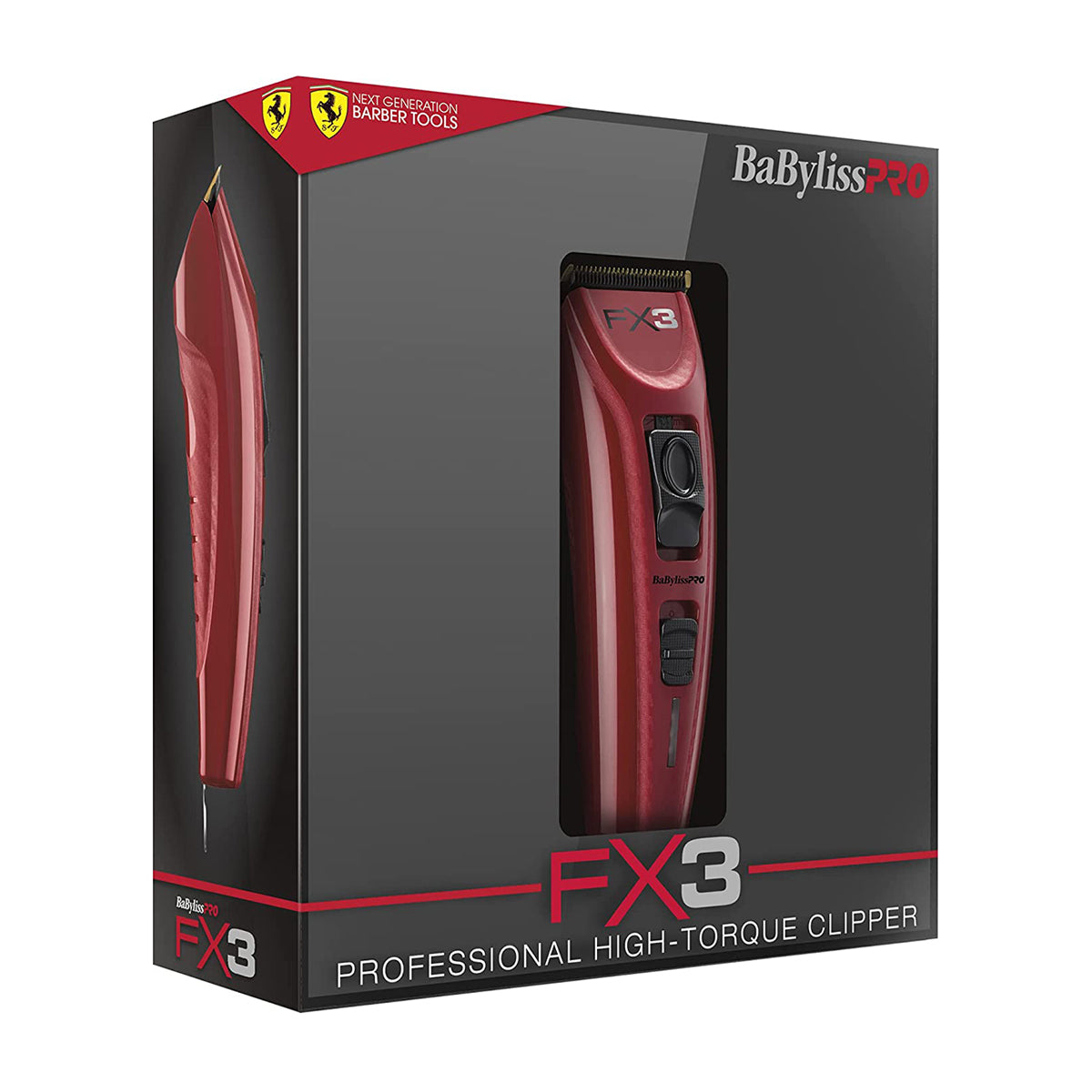 BaBylissPRO FX3 Cortadora Inalámbrica / Cable | Rojo