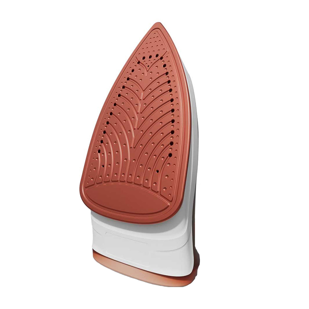 Oster GCSTBS5004 Plancha de Ropa a Vapor | 20% Mas Cobertura | Antiadherente | Sistema Anti-Calcificación | Rojo Blanco