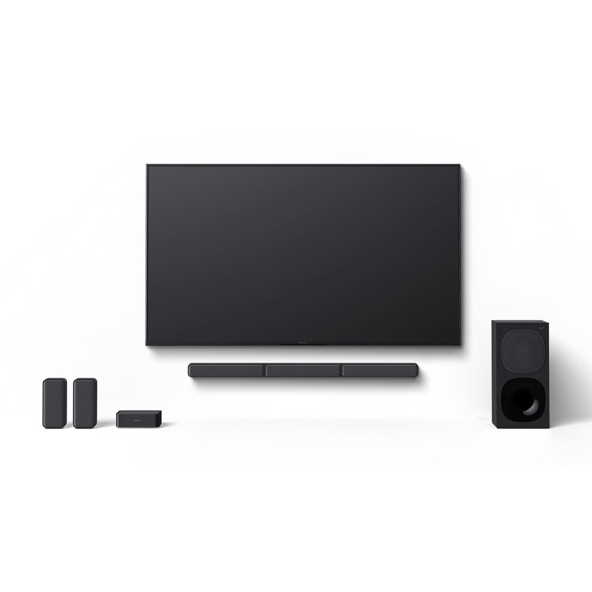 Sony Barra de Sonido Bluetooth de 5.1 Canales | Subwoofer | Authentic Surround Sound | Dolby Digital | 600W