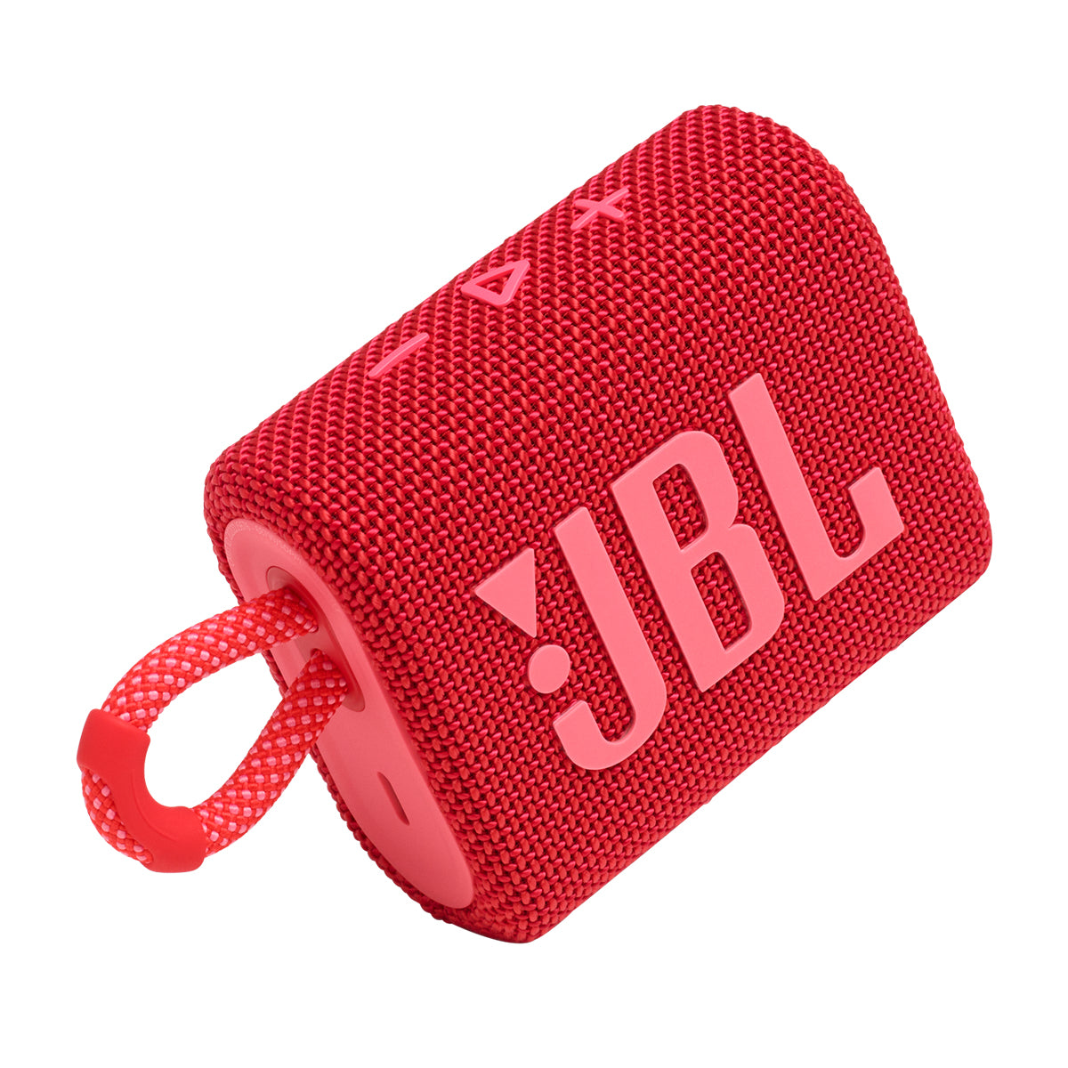 JBL GO 3 Bocina Portátil Bluetooth Waterproof | JBL Pro Sound | 5H | IP67 | Rojo