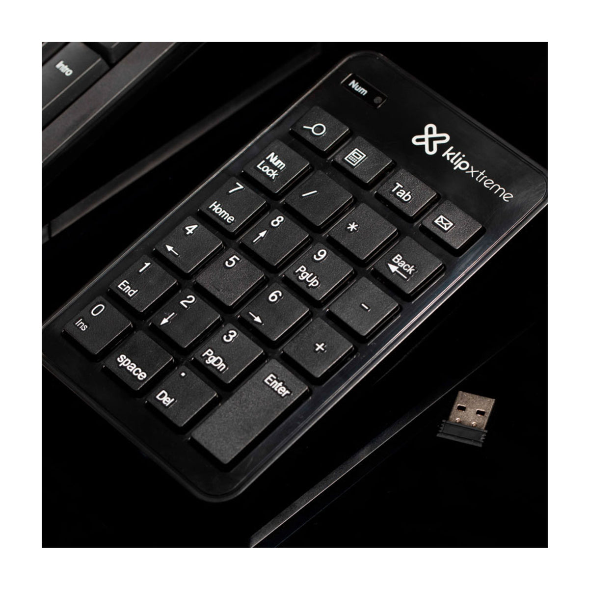 Klip Xtreme Teclado Numérico Zypher | Inalámbrico