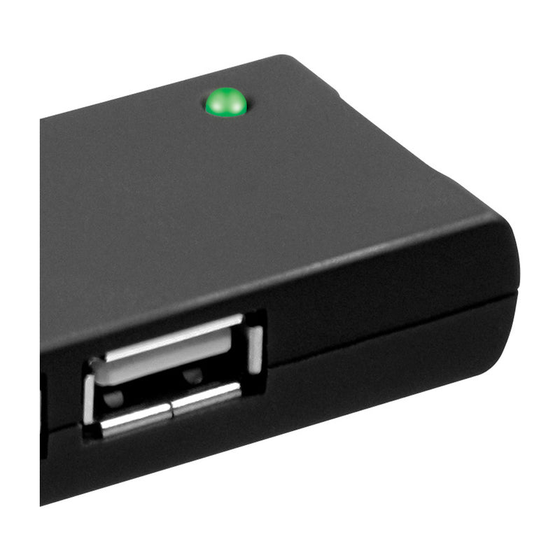 Klip Xtreme Hub USB | 4 Puertos USB | Negro