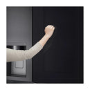 LG Refrigeradora Side By Side InstaView Door-In-Door Linear Inverter | ThinQ | Craft Ice | Linear Cooling | Multi Air Flow | UVNano | Dispensador de Agua y Hielo | 23.8p3 | Negro Matte