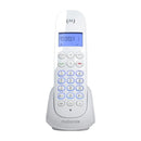 Motorola Teléfono Inalámbrico de Mesa | Altavoz | Caller ID | 1 Línea | Blanco