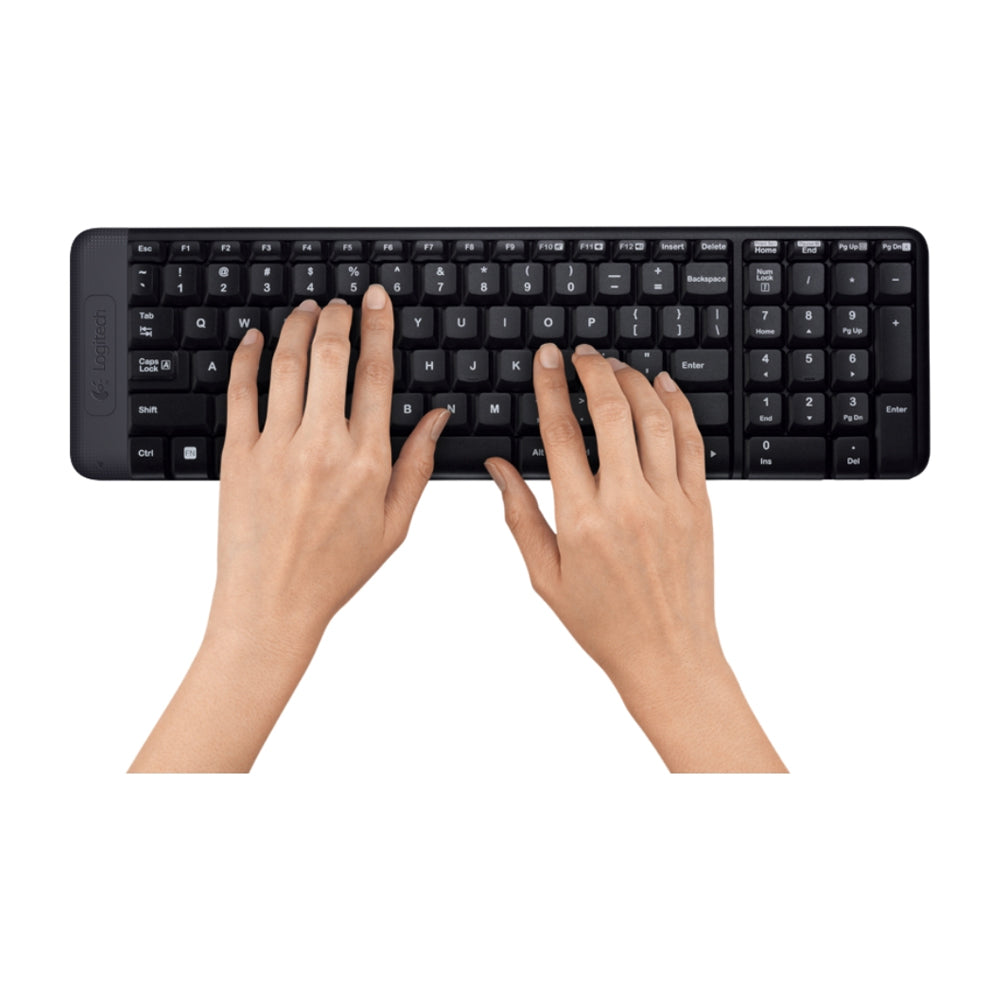 Logitech Teclado & Mouse Inalámbrico | Plug & Play | Silencioso