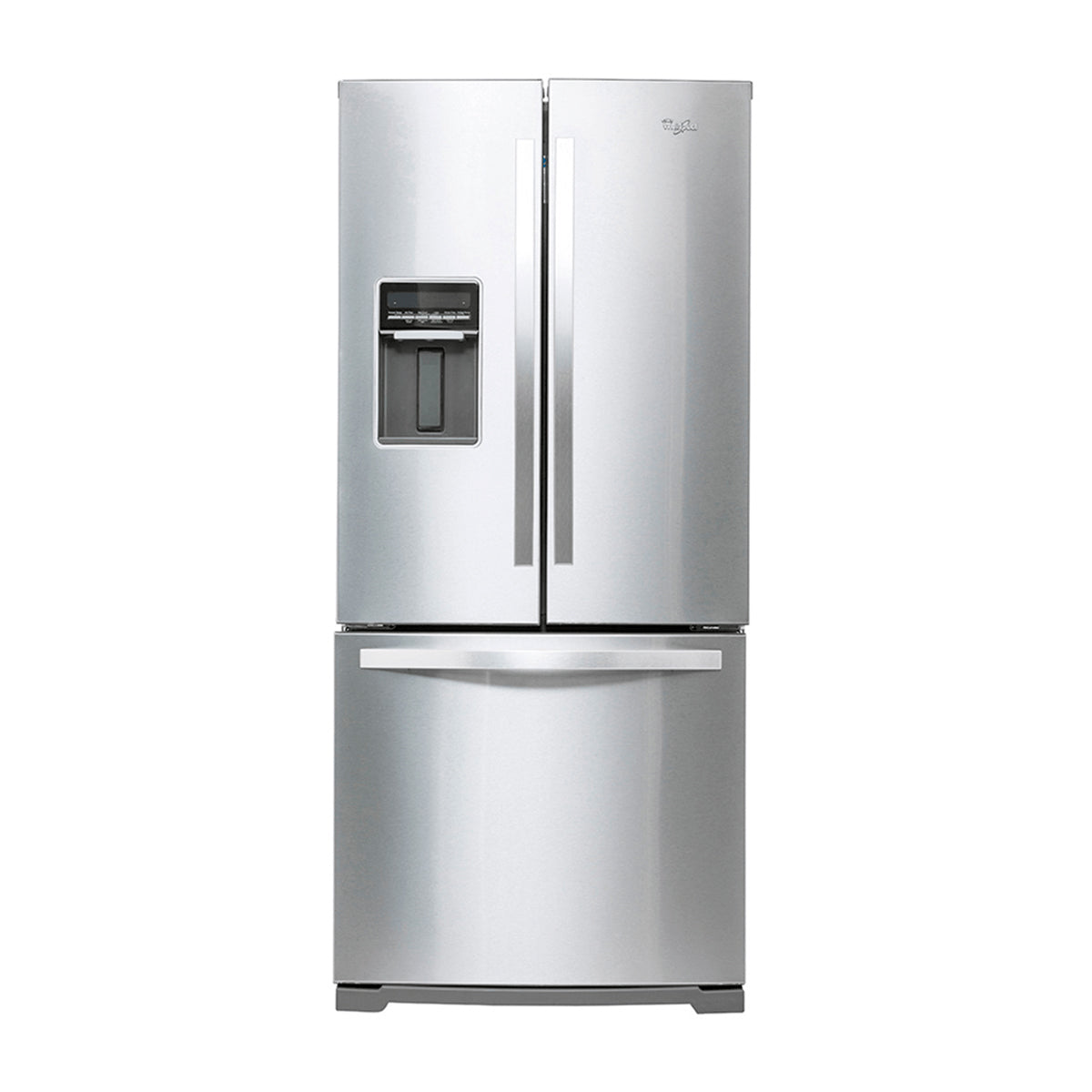 Whirlpool Refrigeradora French Door de 3 Puertas | Fresh Flow | EveryDrop | Dispensador de Agua | 20p3