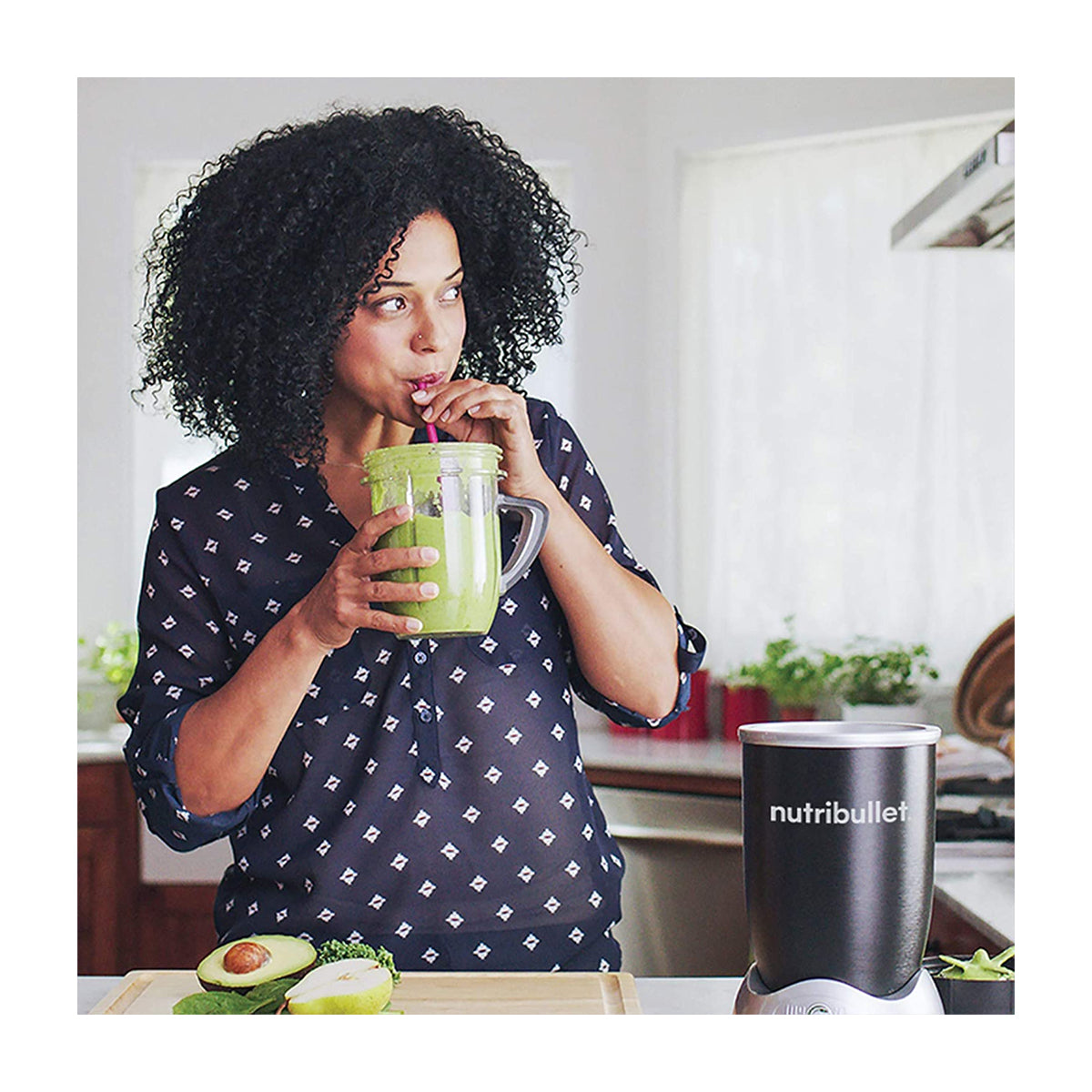 Nutribullet RX Licuadora / Extractor de Nutrientes | Función de Calentamiento para Sopas y Salsas | 10 Piezas | 1.3L | 1700W | Negro