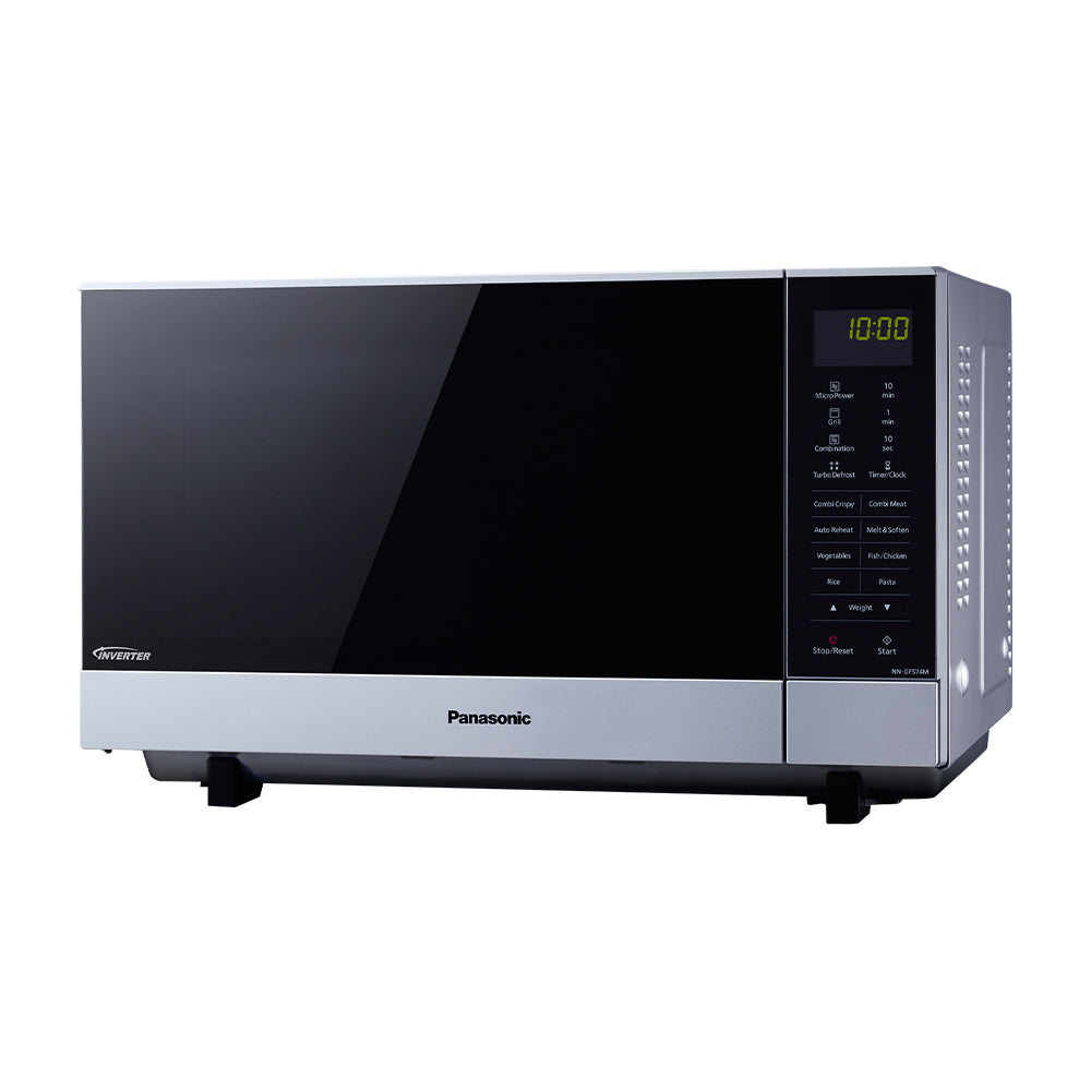 Panasonic Microondas Inverter de 1100W | Grill | 1p3 | Gris