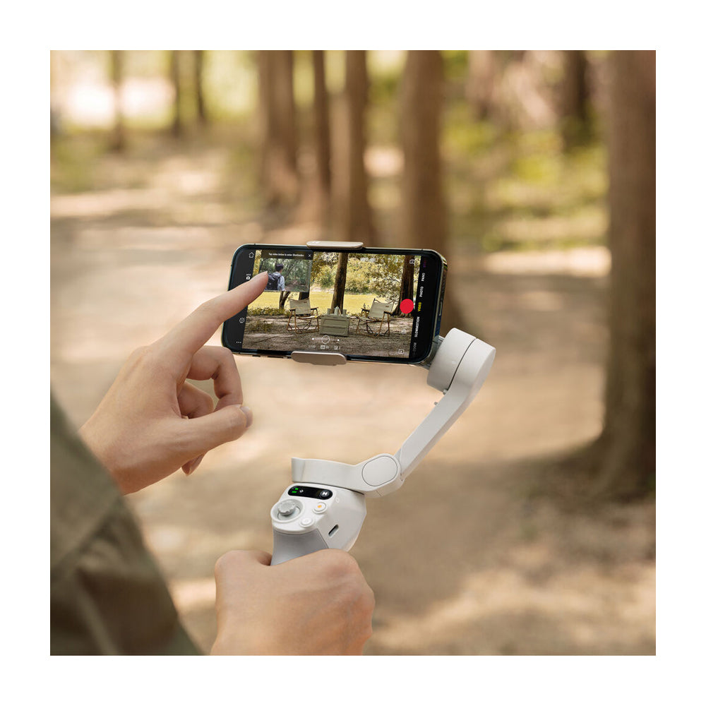 DJI Osmo Mobile SE Gimbal para Smartphones | Magnetic | Estabilizador de 3-Ejes | Status Panel | ActiveTrack 6.0 | 8H