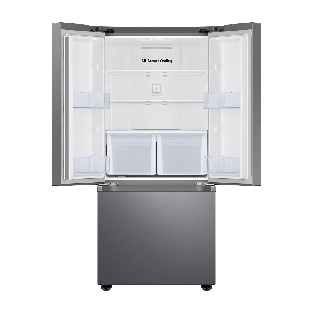 Samsung Refrigeradora French Door Digital Inverter de 3 Puertas | All-Around Cooling | Power Cool | SpaceMax | 22.2p3