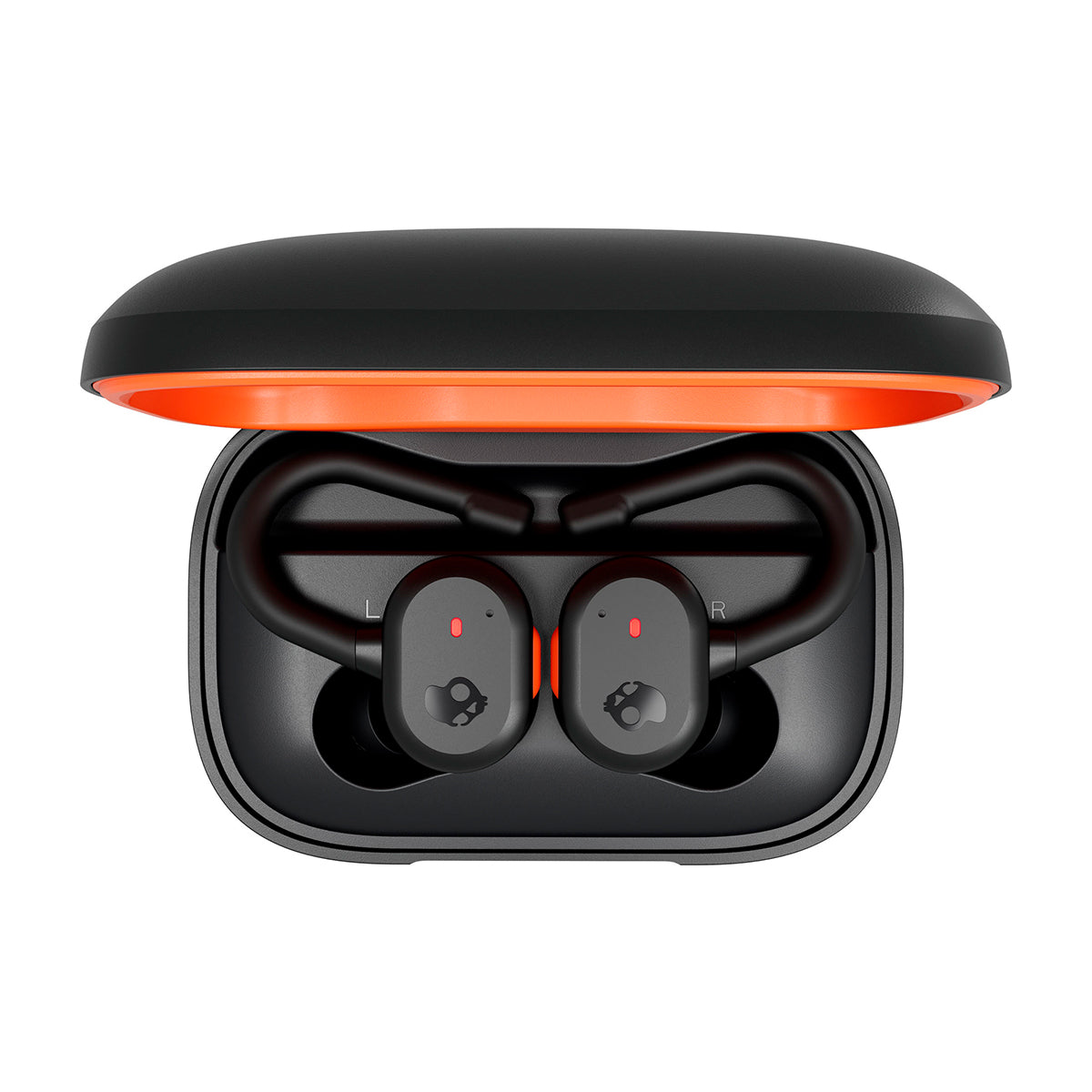 Skullcandy Push Active Audífonos Inalámbricos Bluetooth | Negro Naranja