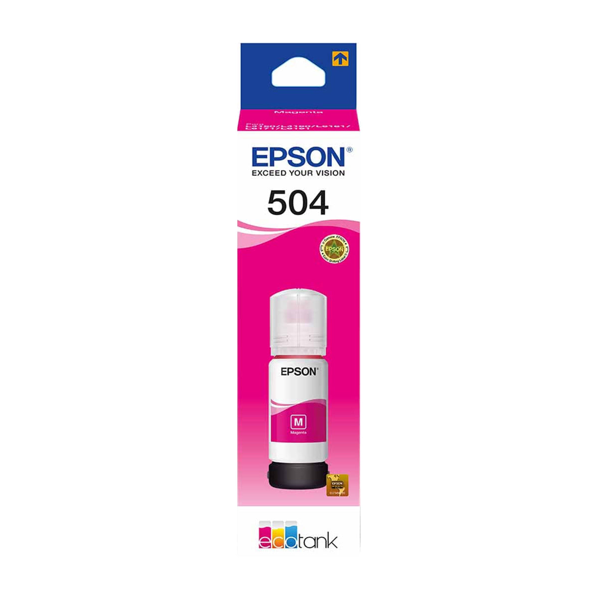 Epson T504 M Botella de Tinta | Magenta