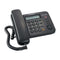 Panasonic Teléfono de Mesa | Altavoz | Caller ID | Marcación Rápida | 1 Linea | Negro