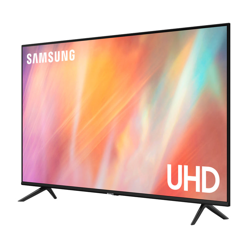 Samsung UN50AU7090 Televisor LED UHD 4K HDR Smart de 50" | Procesador Crystal 4K | PurColor | PC en TV | Motion Xcelerator | Q-Symphony