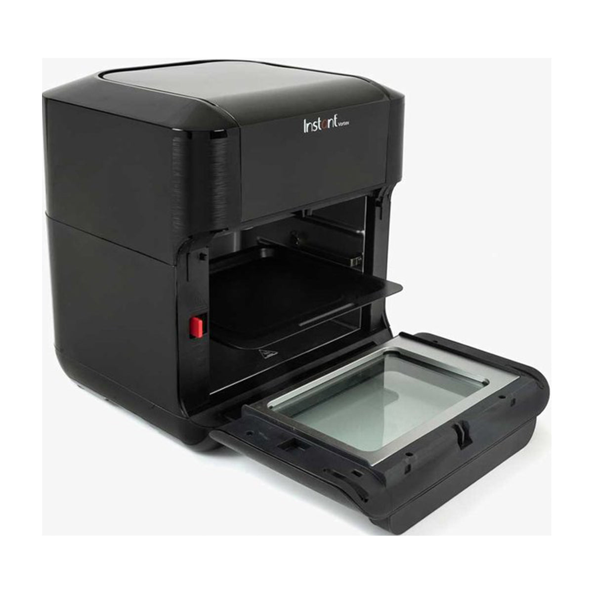 Instant Vortex Horno Freidora de Aire Digital 7-en-1 | 10QT | EvenCrisp | Puerta de Vidrio | Negro