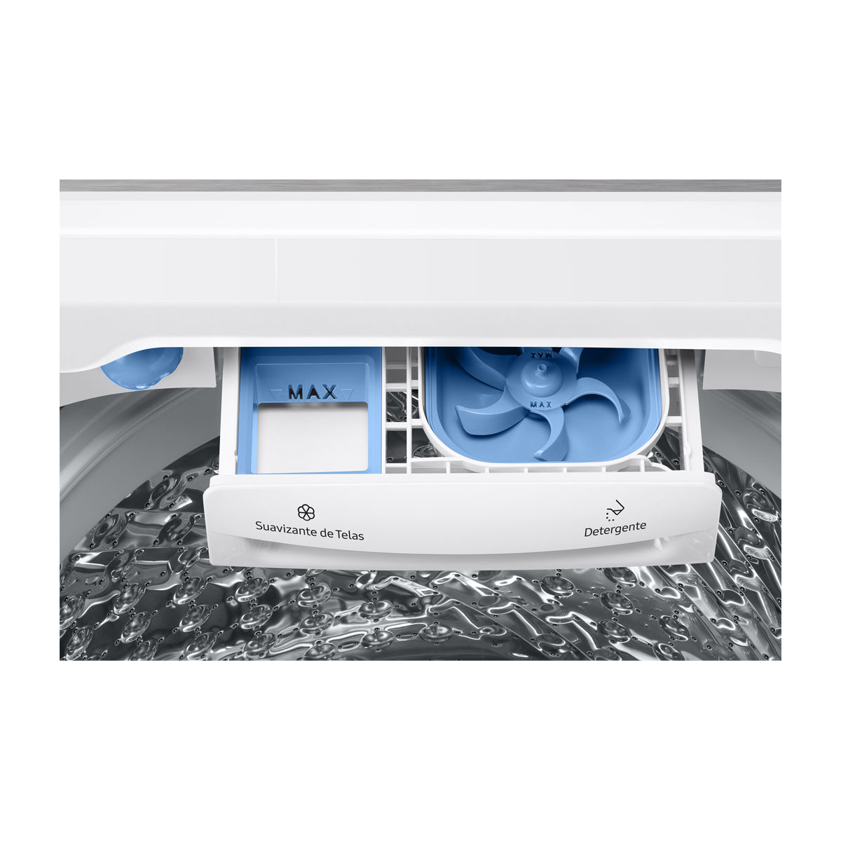 Samsung Lavadora Automática Digital Inverter de Carga Superior | BubbleStorm | Hygiene Steam | Heavy Duty+ | VRT | 22kg