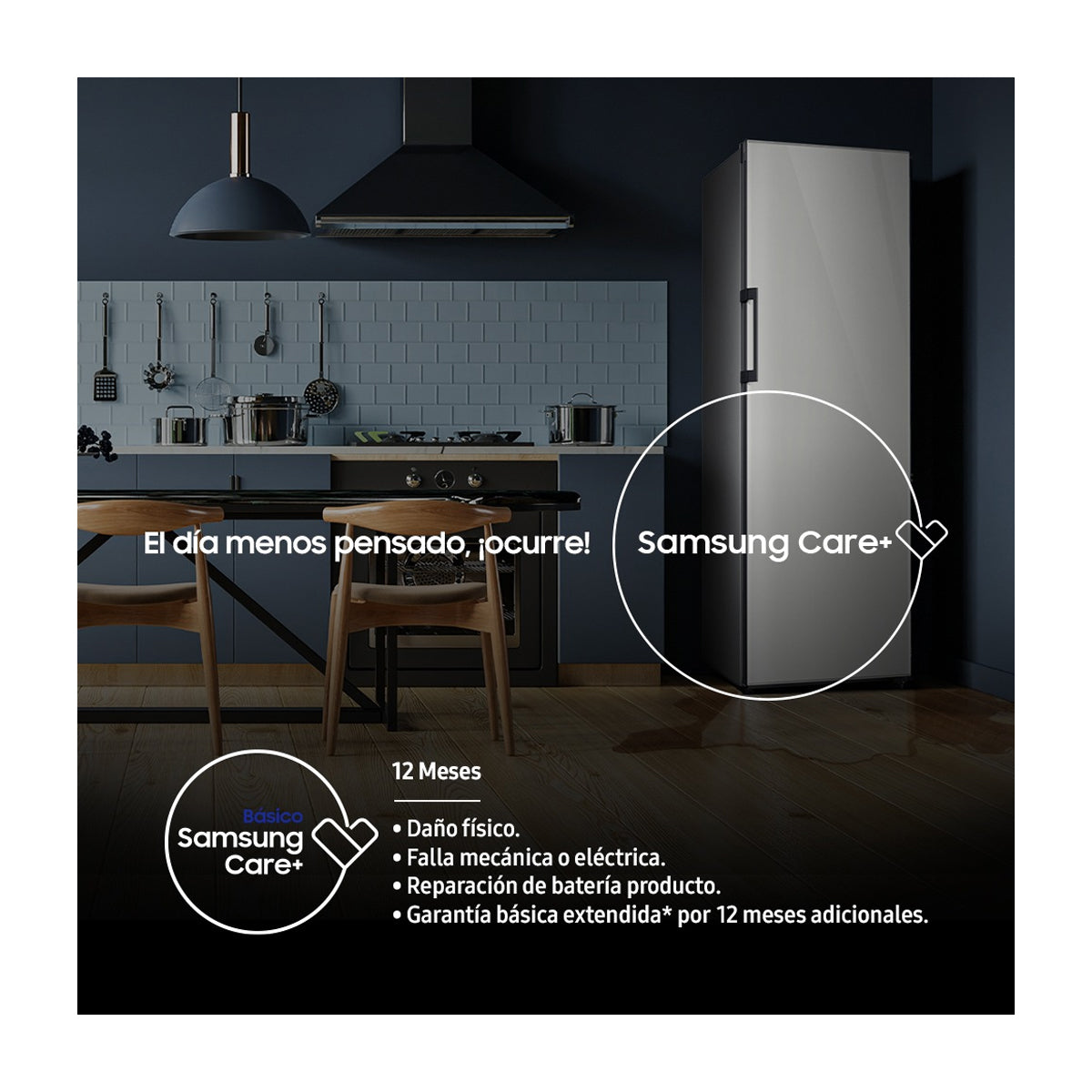 Samsung Lavadora Secadora Eléctrica 2-en-1 Digital Inverter de Carga Frontal | AI Control | Speed Shot | Steam | Air Wash | VRT Plus | 20kg